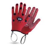 Rostaing - Gants de jardinage enfant rouge - Anabel la coccinelle - 3-4 ans - face recto